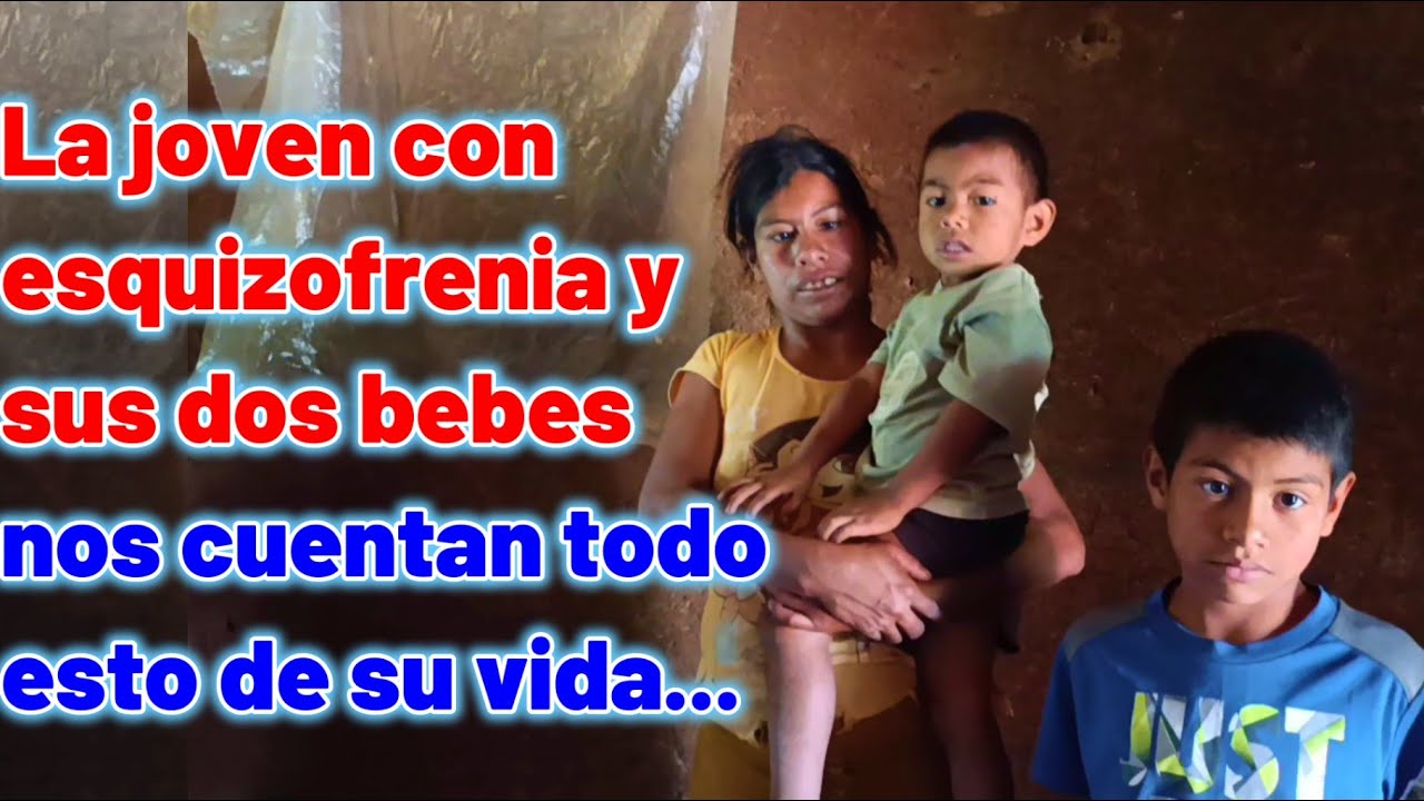 La joven con esquizofrenia y sus dos bebes nos cuentan todo esto de su vida...