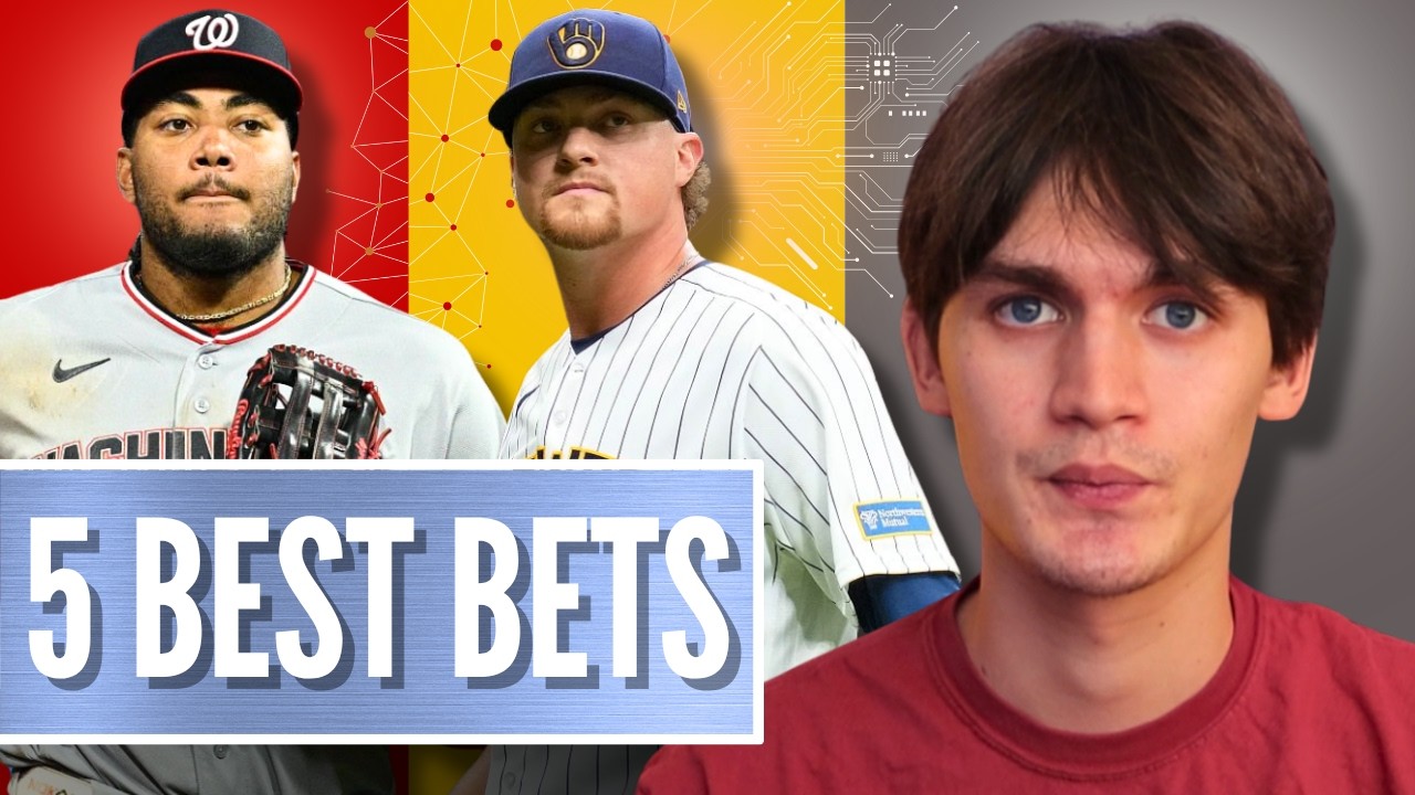 5 MLB BEST BETS FOR 4/10!