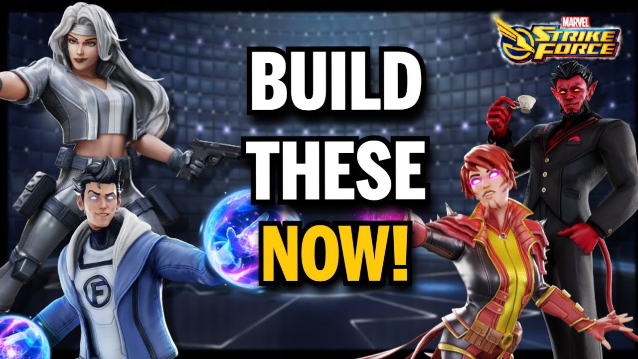 Best Teams for Every Game Mode in Marvel Strike Force! - Safe To Build Guide August 2025