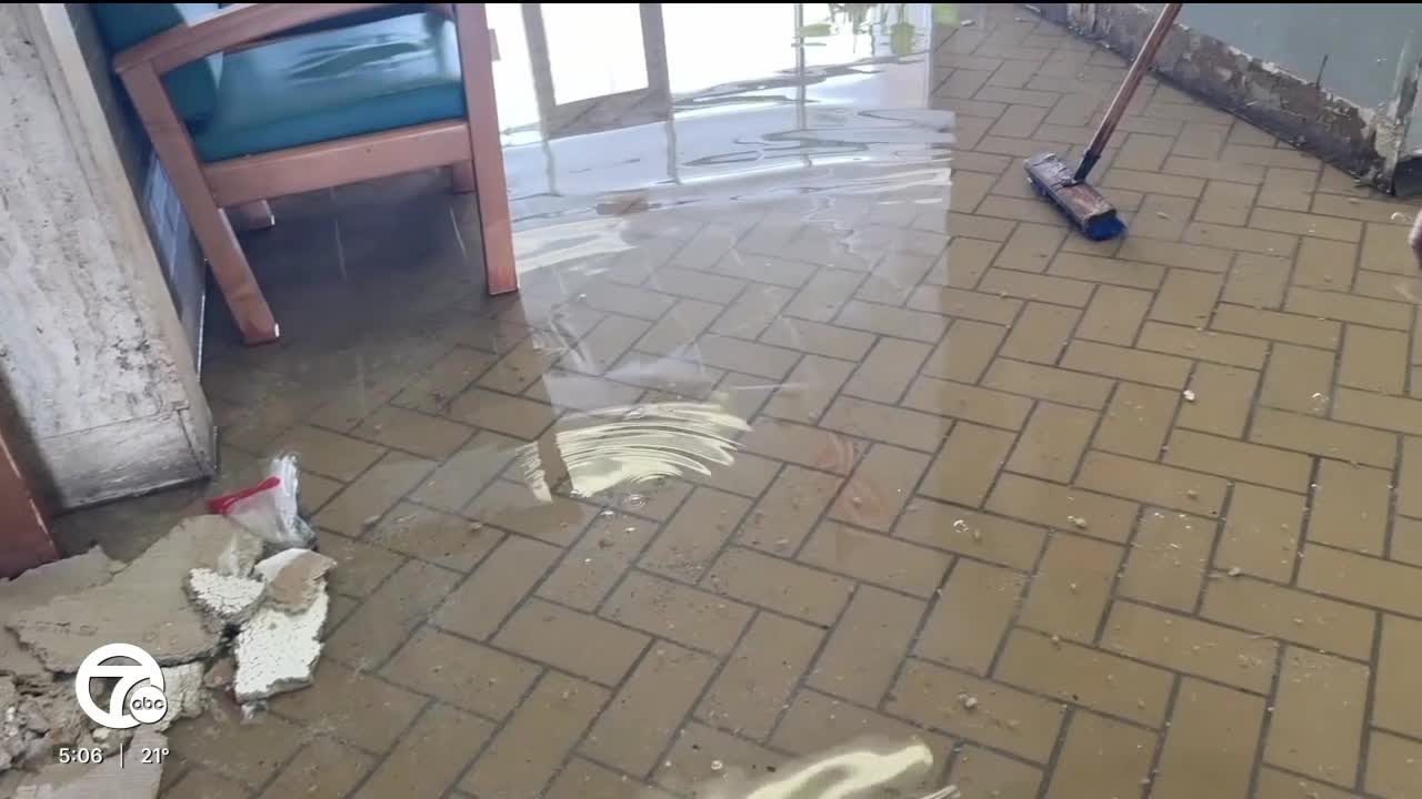 Dozens of veterans displaced after burst pipe floods Highland Park housing