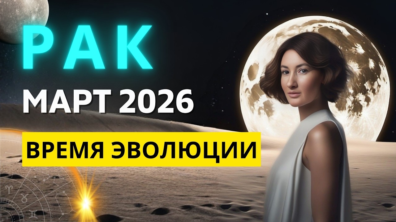 РАК ♋ март 2025 ПОЛНОСТЬЮ ИЗМЕНИТ ВАС!