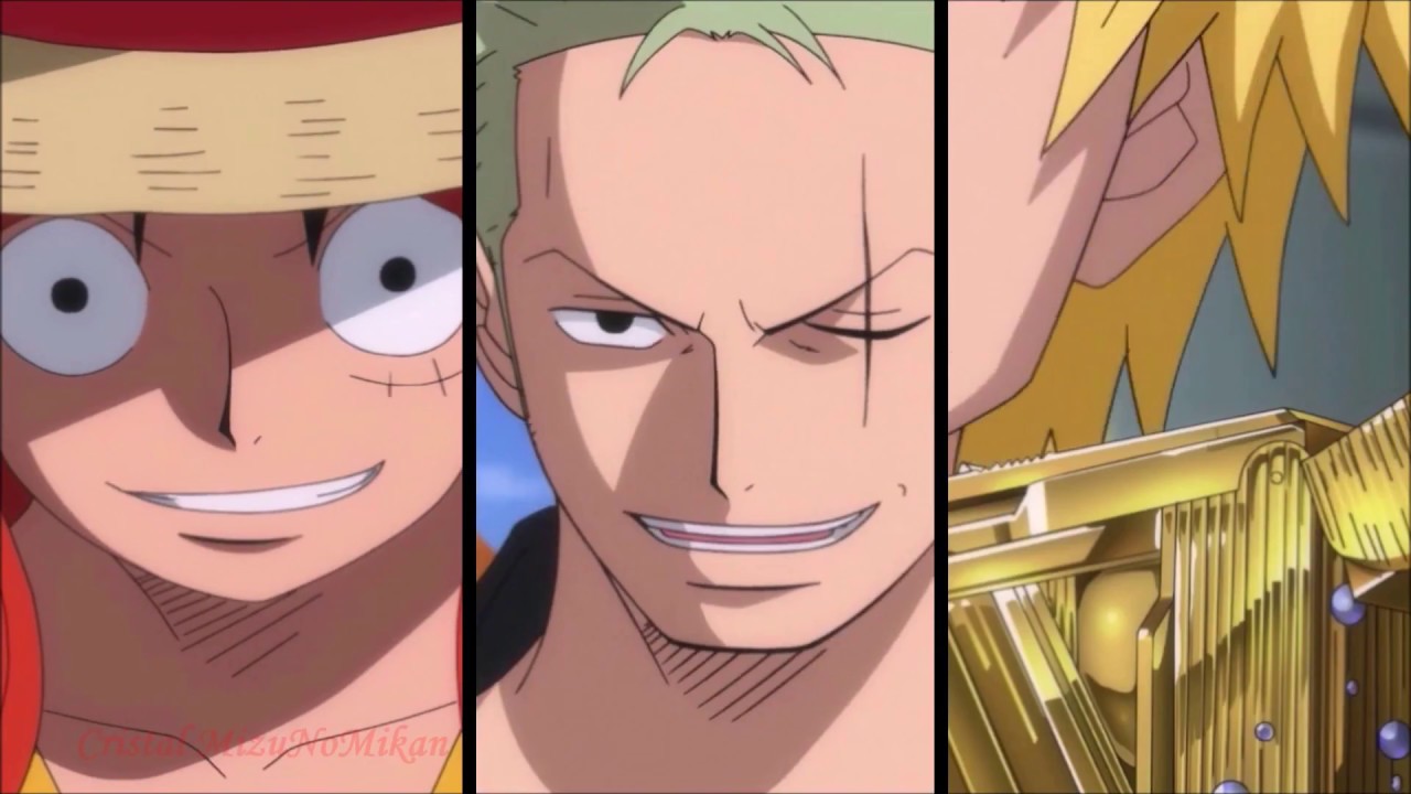 ||One Piece||  Luffy/Zoro/Sanji -  Me Too