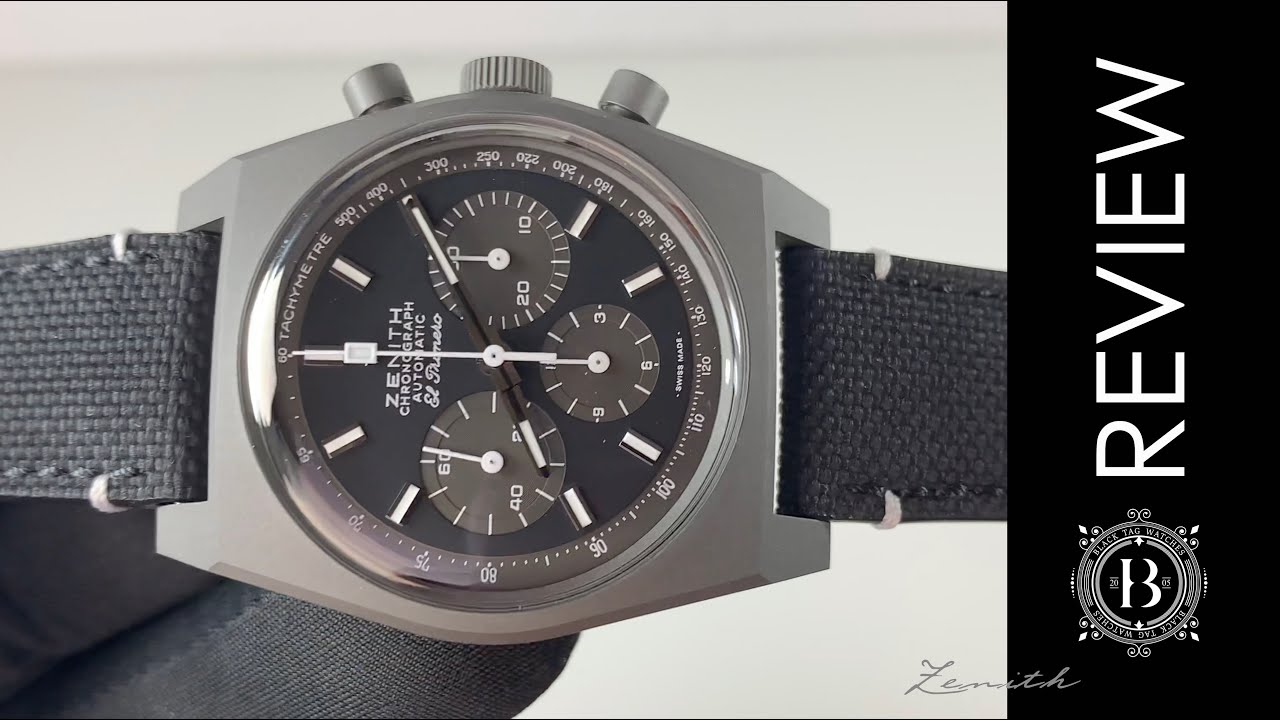 Zenith Chronomaster Revival Shadow Watch 97.T384.4061/21.C822