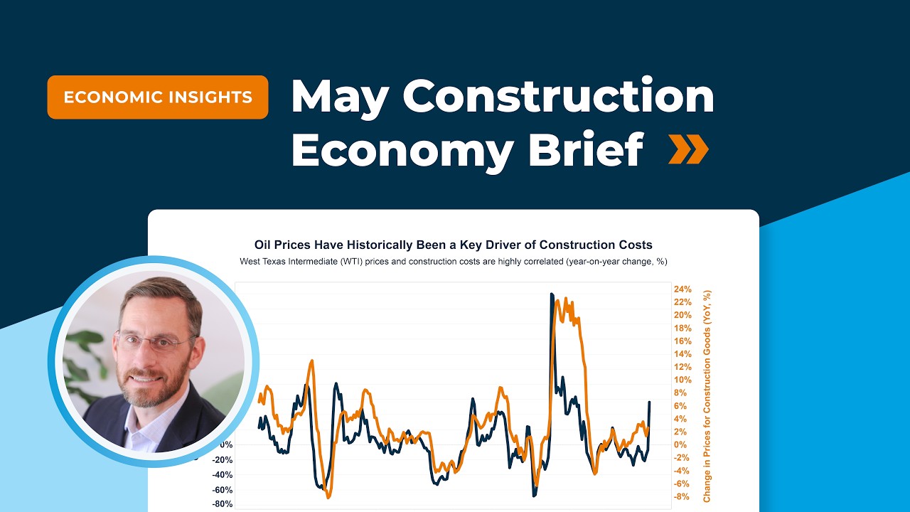 May 2026 Construction Economy Brief | Energy Prices, Tariffs & Construction Cost Pressure
