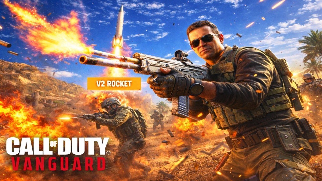 2 V2 Rockets using the STG - COD Vanguard