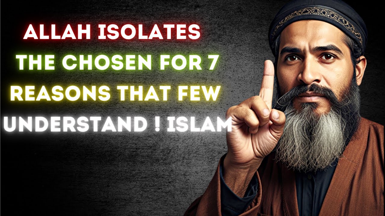 ALLAH ISOLATES the CHOSEN for 7 Reasons that few Understand!  ISLAM
