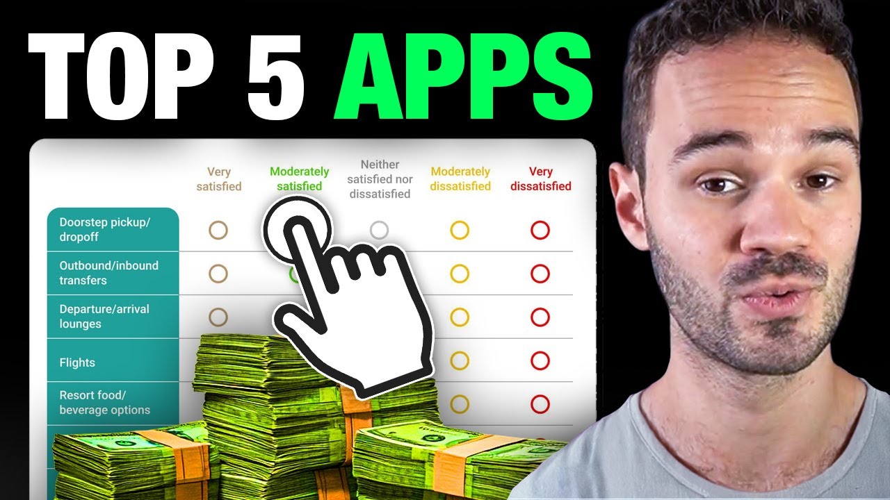 The 5 Best Survey Apps To Earn With - I Actually TESTED Them! (Results Not Guaranteed)