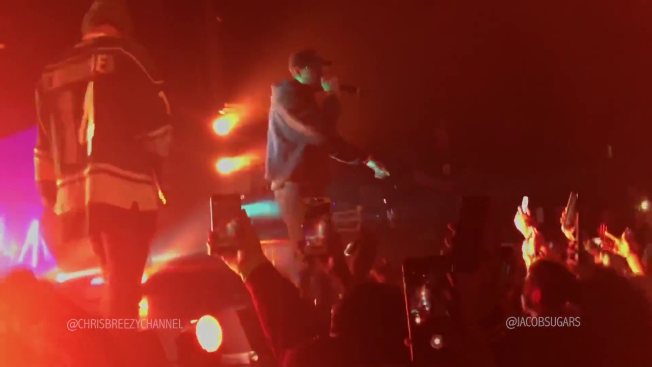 Joyner Lucas & Chris Brown performing 'Stranger Things' for the first time together