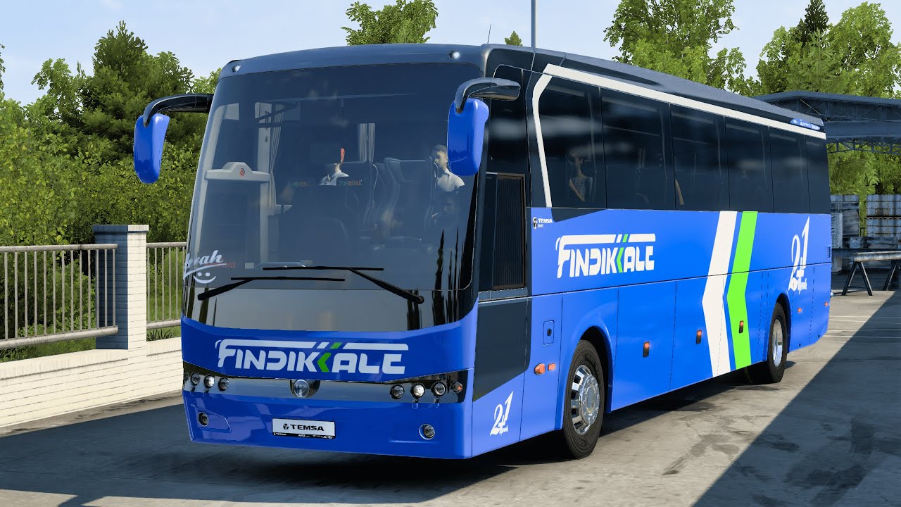 ETS 2 1.47 | Temsa Safir II Bus + Passenger Mod | Bus MOD | ULTRA