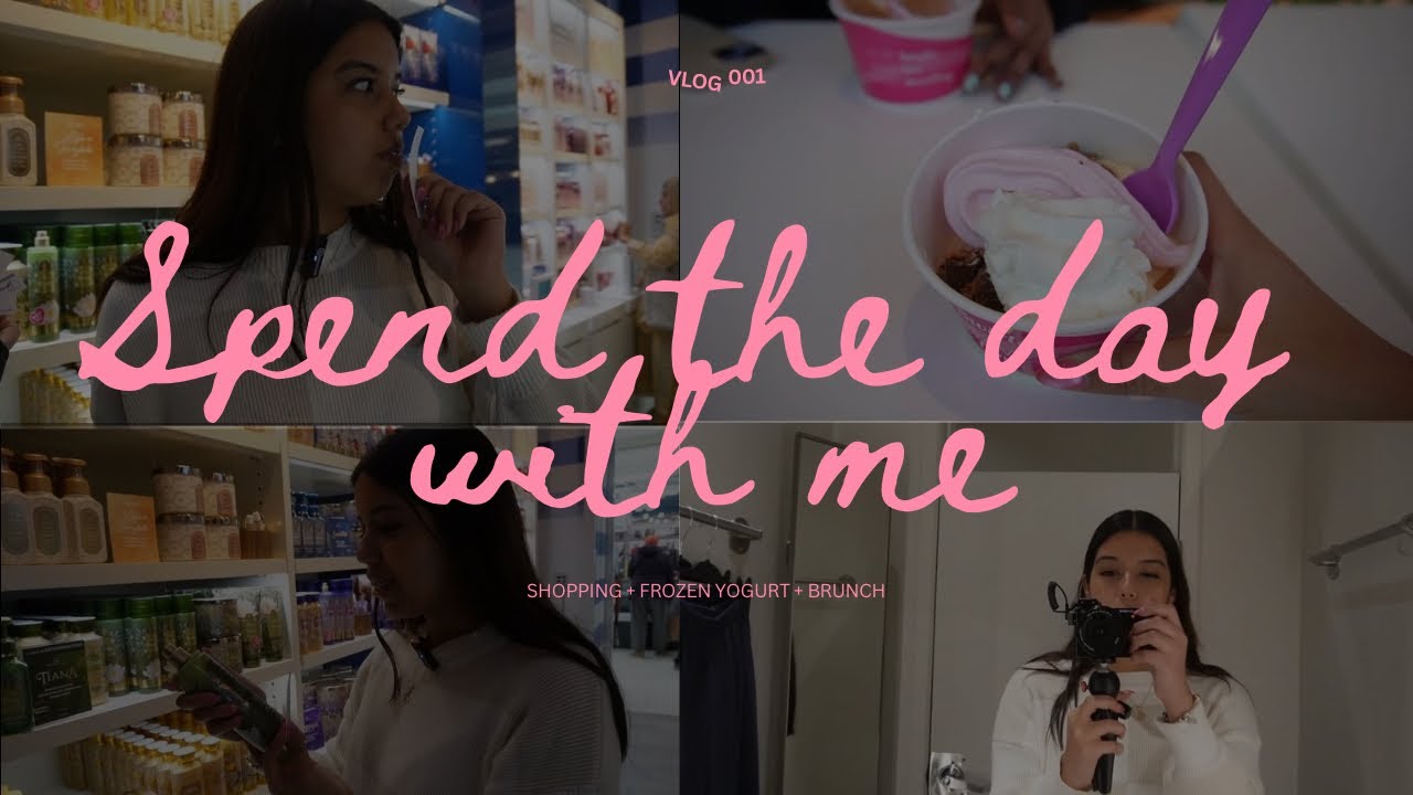 spend a saturday with me 🤍• shopping + brunch | sinai sanchez 