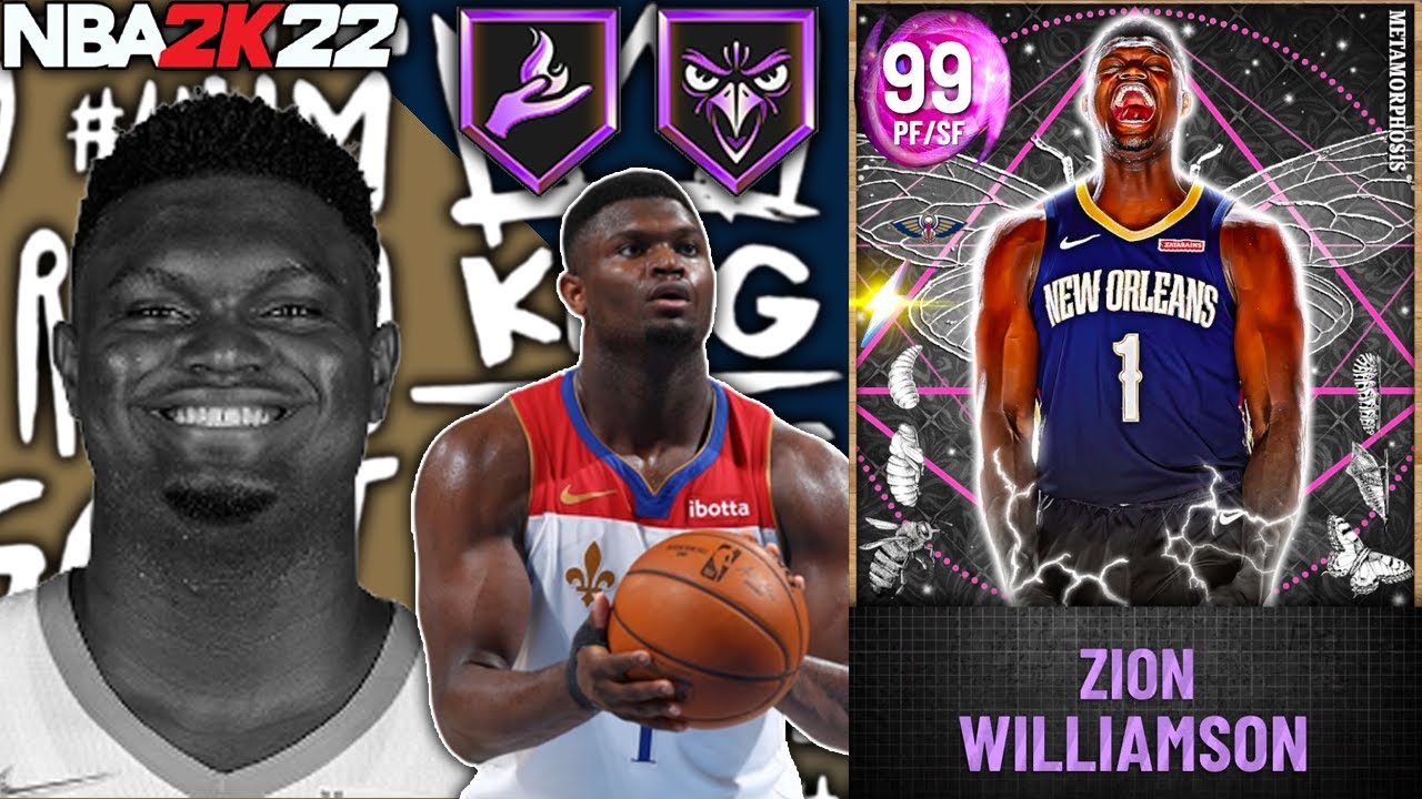 DARK MATTER EVO ZION WILLIAMSON GAMEPLAY! THE BEST SMALL FORWARD IN NBA 2K22 MyTEAM!