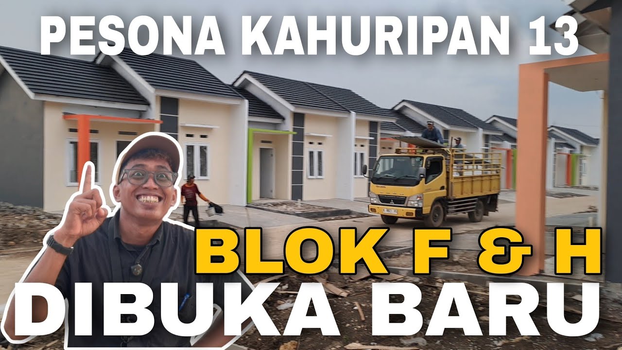 PESONA KAHURIPAN 13 BARU DIBUKA BLOK F & BLOK H (video ke-11)