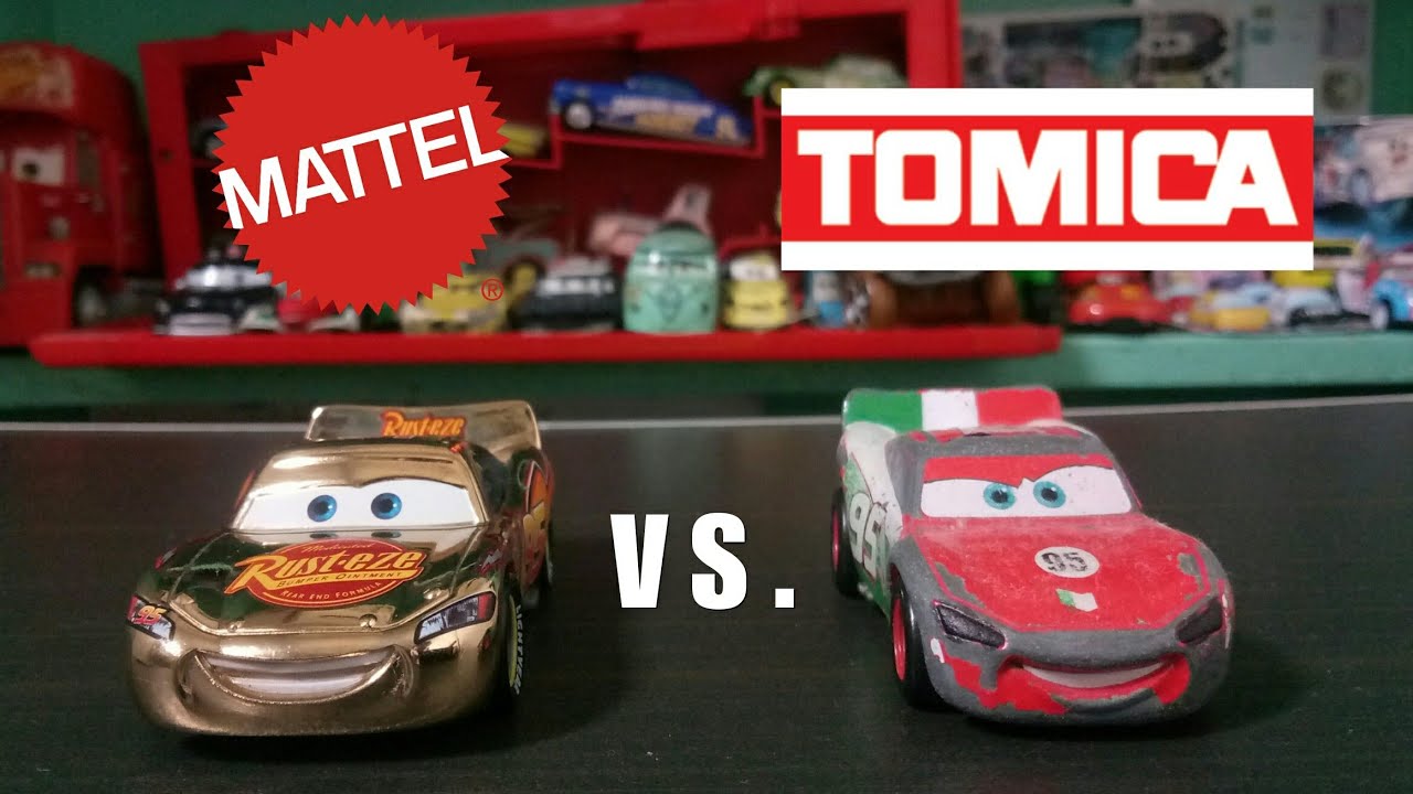Disney Cars Diecast comparison:Mattel 1:55 scale vs Tomica 1:64 scale | Alex&rsquo;s Diecast Garage