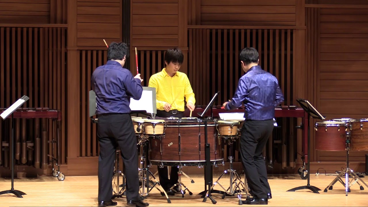 Trio Per Uno op.27 FOR PERCUSSION TRIO - 1st Mov.  / Nebojša Jovan Živkovic