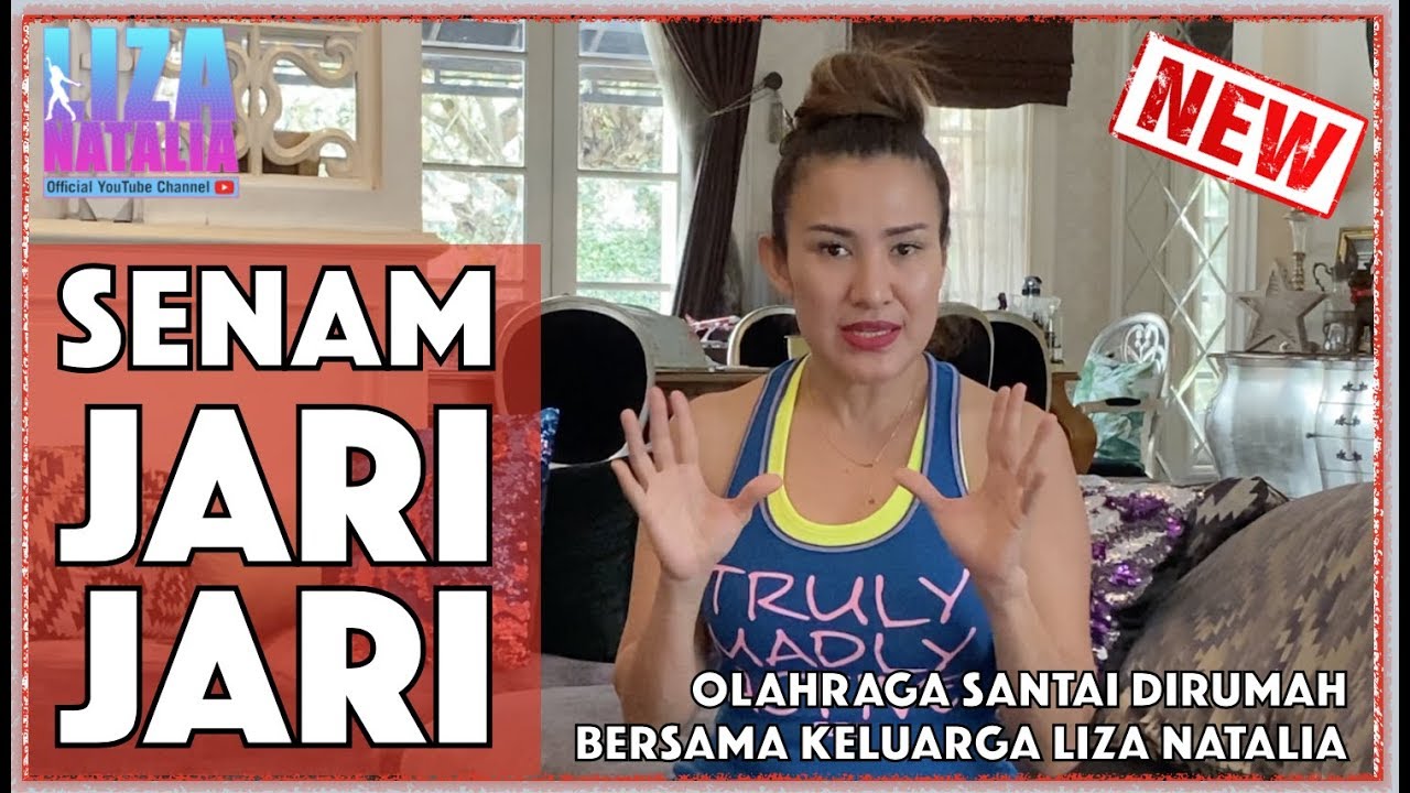Senam Jari - Jari | Liza Natalia | Koreo Senam & Olahraga Santai Dirumah Bersama Keluarga