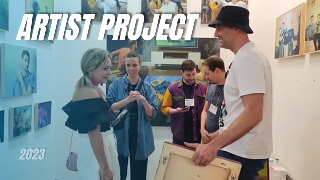 Artist Project 2023 - Ultimate Art Fair Experience in Toronto - Art Walk vlog - April 13 – 16, 2023