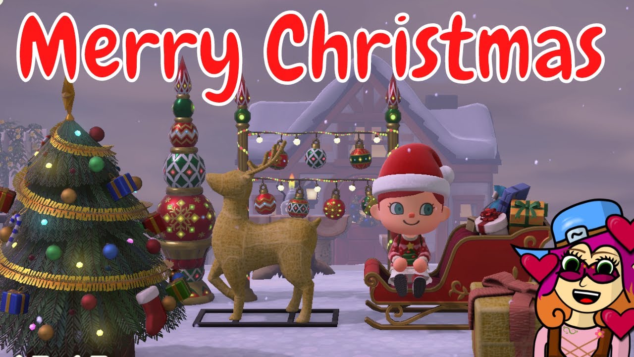 Merry Christmas in Animal Crossing 🎄 #letsplay  #acnh #switch