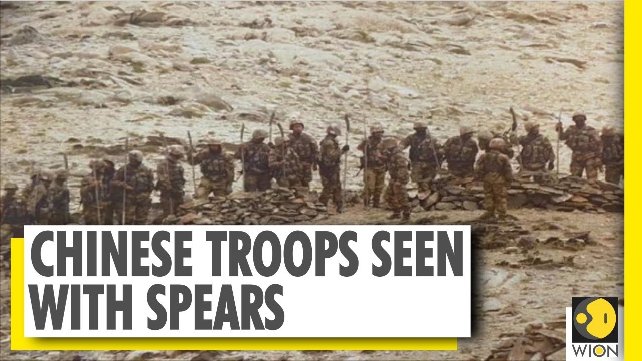 WION Exclusive: Chinese troops seen with machetes tied to their spears | Rezang La standoff