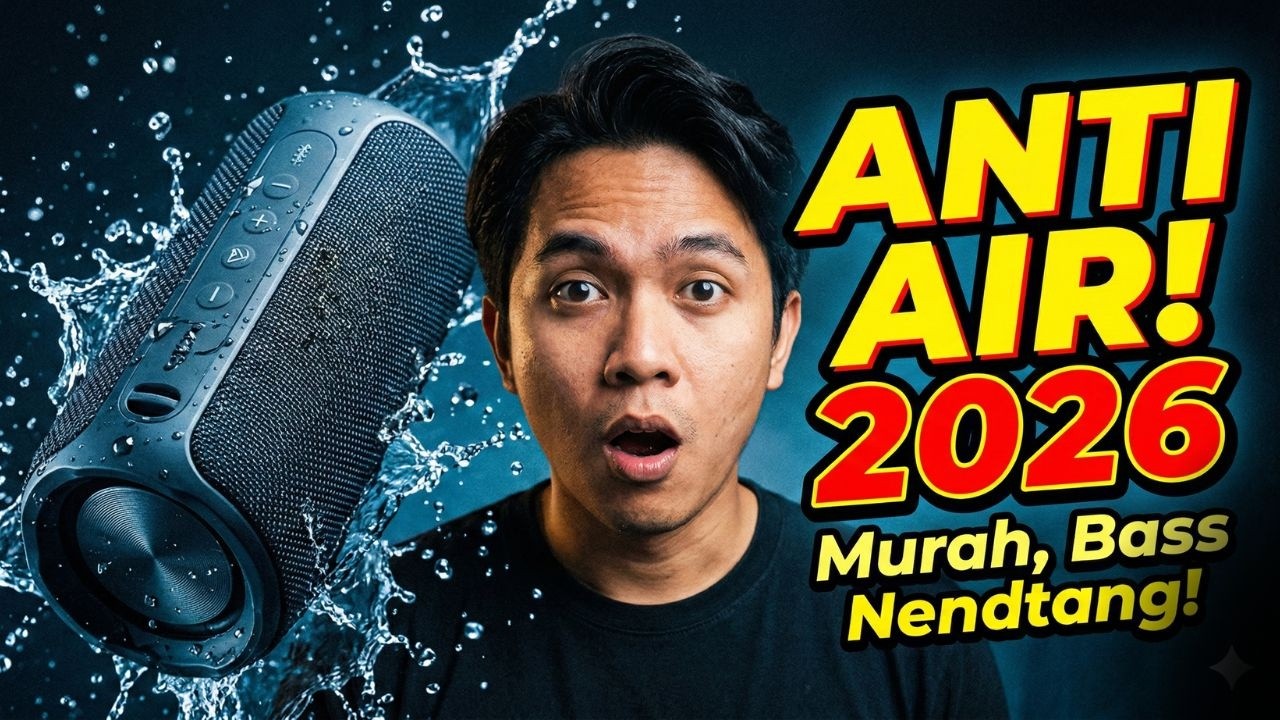 5 Speaker Bluetooth Waterproof Terbaik 2026: Murah & Bass Nendang!