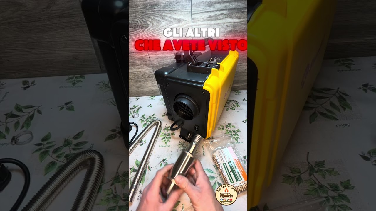 Recensione del Riscaldatore diesel Sunster HTB1 8KW 12V/220 versione ToolBox Bluetooth