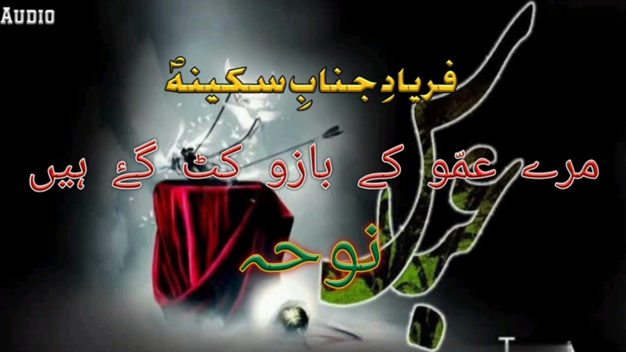 Mere Ammu Ke Bazoo | Nauha Faryad-e-Janabe Sakina (s.a)