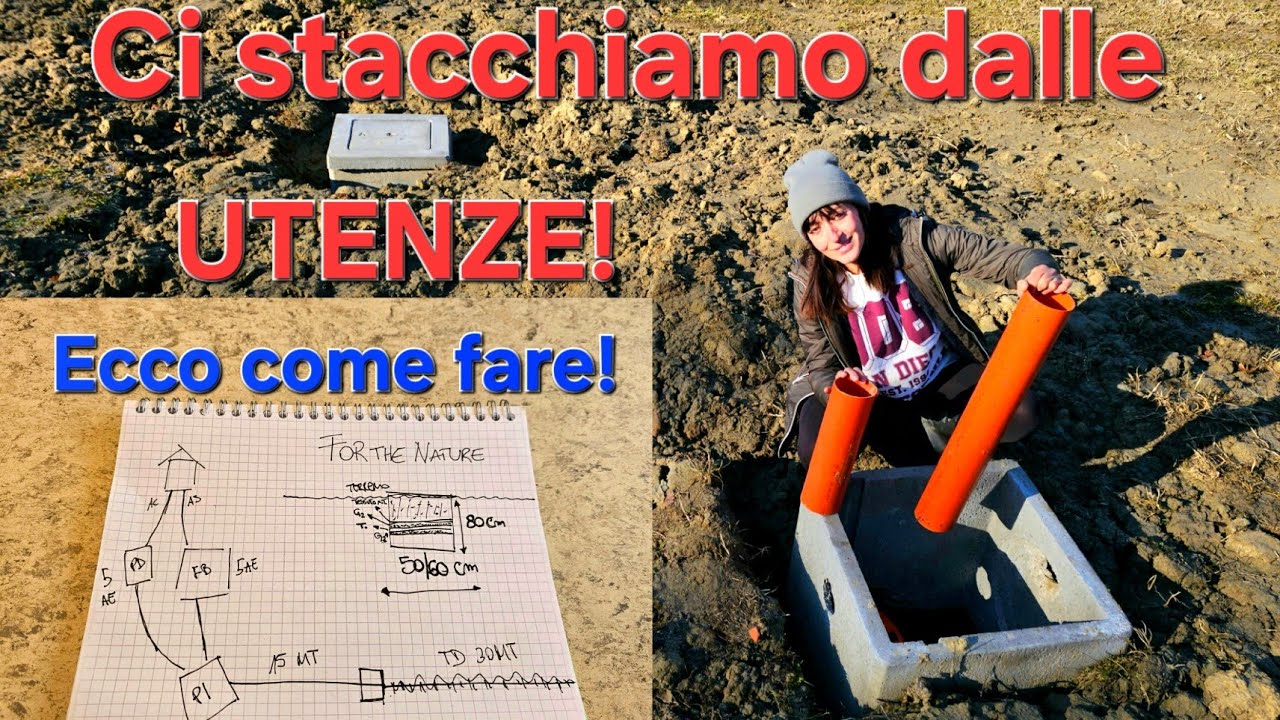 Abbiamo costruito da zero le fosse biologiche per la baita nel bosco - progetto off grid!