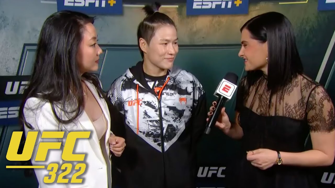 Zhang Weili talks differences in training after moving up to flyweight & Valentina Shevchenko fight