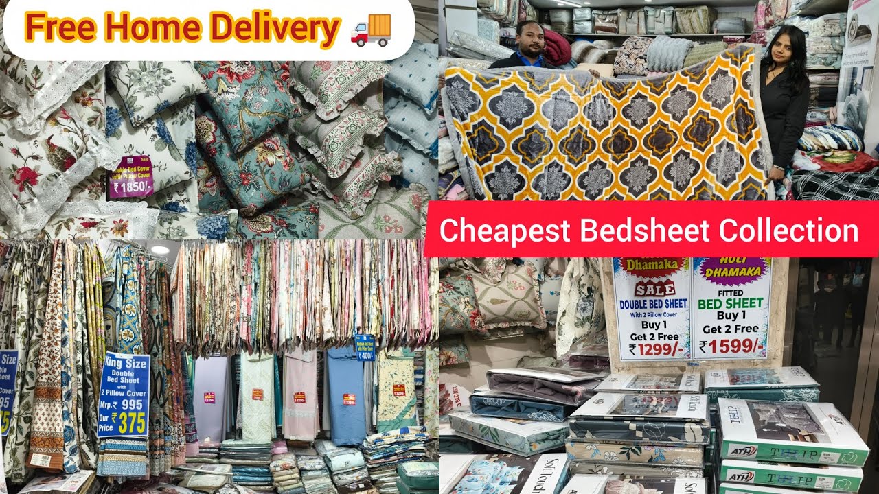  Bedsheet ka best Collection | Dwarka Sector -4 Raja Puri Chowk Delhi ,Chitra tewar vlogger 