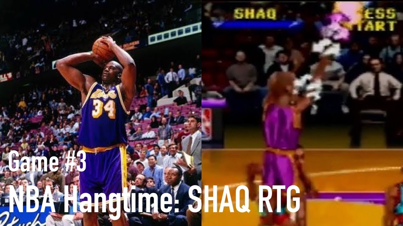 NBA Hangtime (N64) with SHAQ: Game 3 (Toronto Raptors)