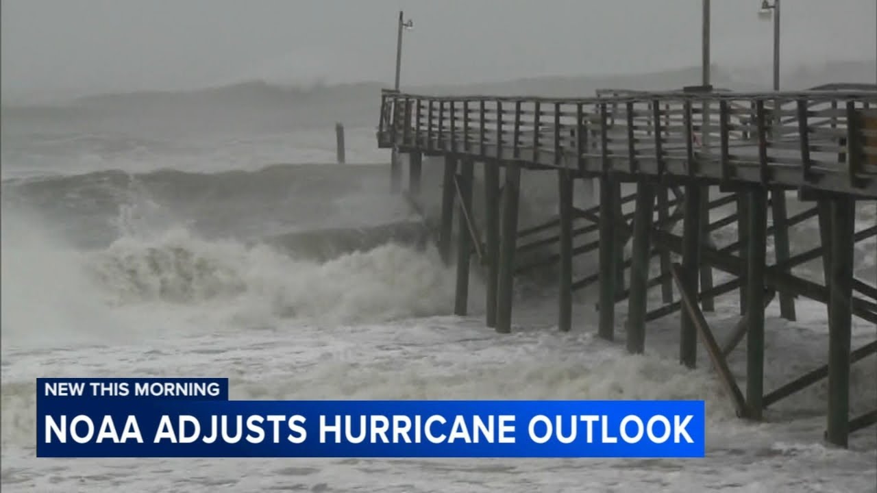 NOAA adjusts hurricane outlook for 2025 season