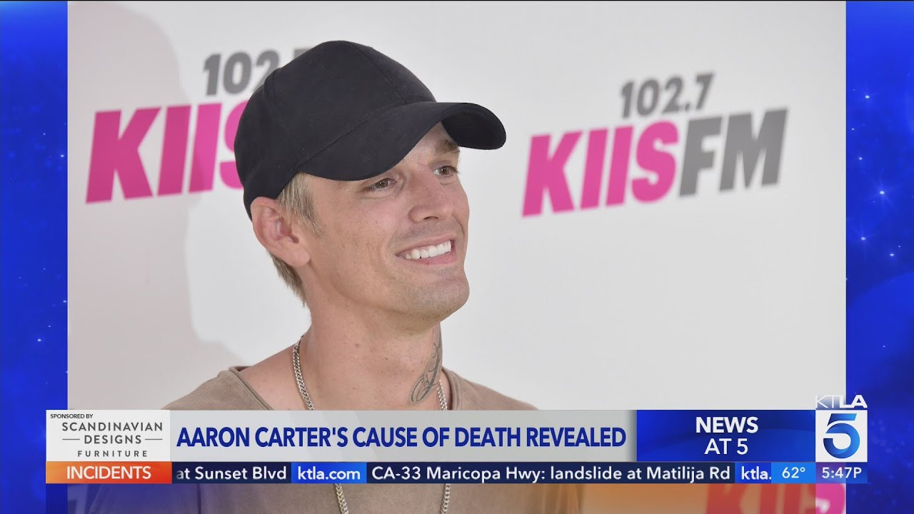 Coroner: Aaron Carter drowned after huffing, ingesting drugs