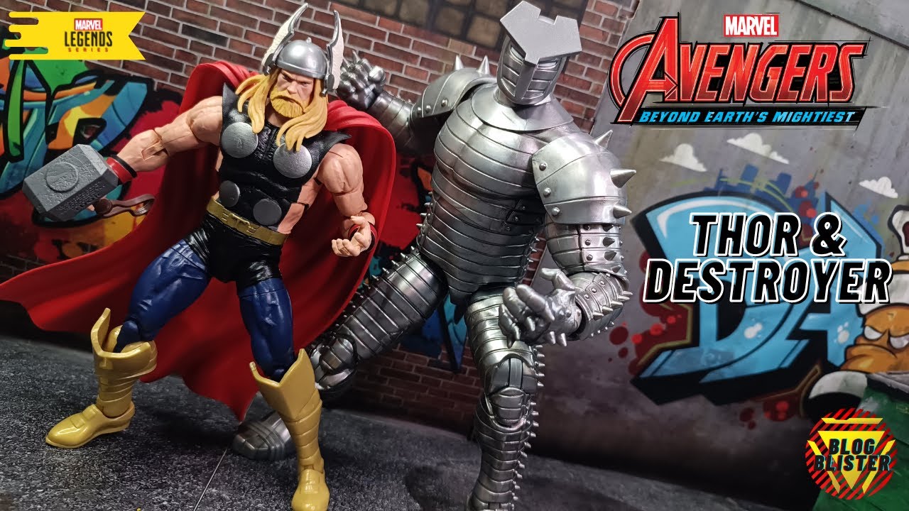 Marvel Legends Thor Erick Masterson y Destroyer Avengers Beyond Earth´s Mightiest Revision Reseña