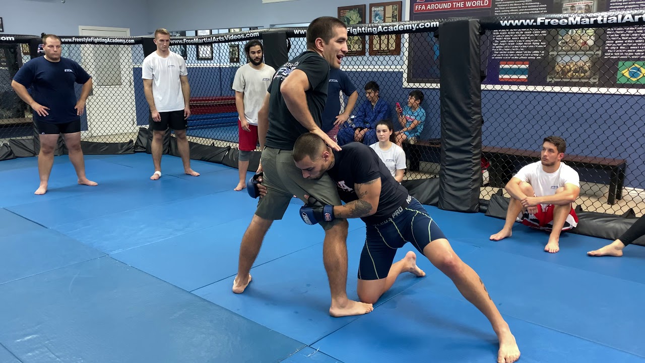 Shot Defense Fundamentals and Sprawl for MMA by Avellan - Miami Mixed Martial Arts