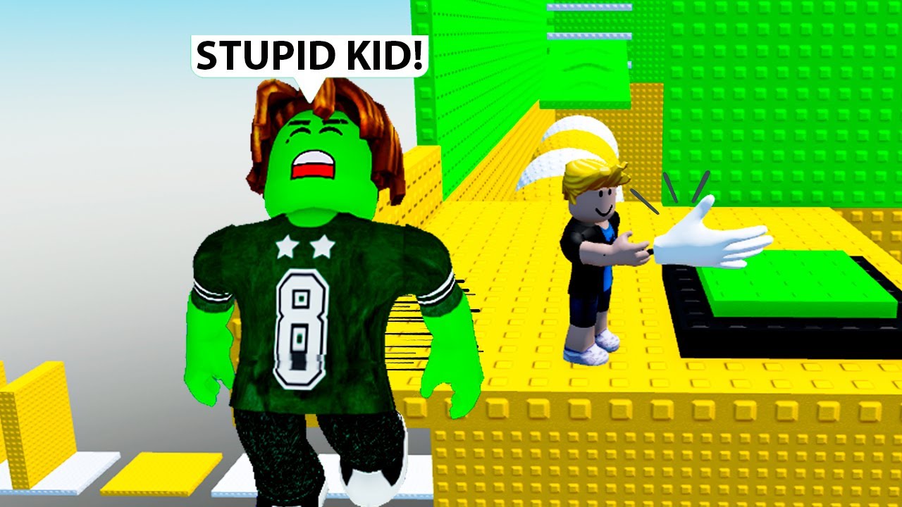ROBLOX Slap Tower Funny Moments (TROLL)