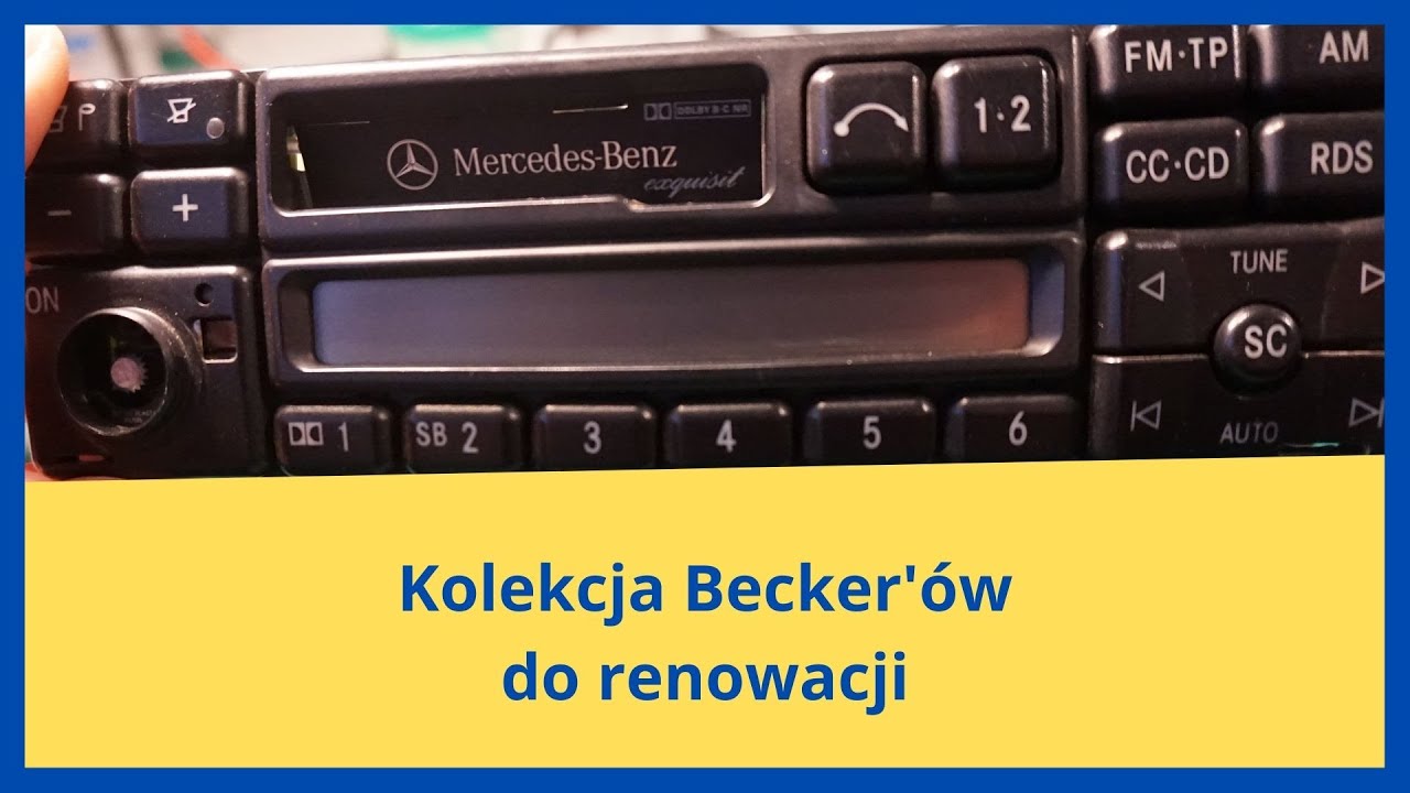 Kolekcja Becker'ów do renowacji