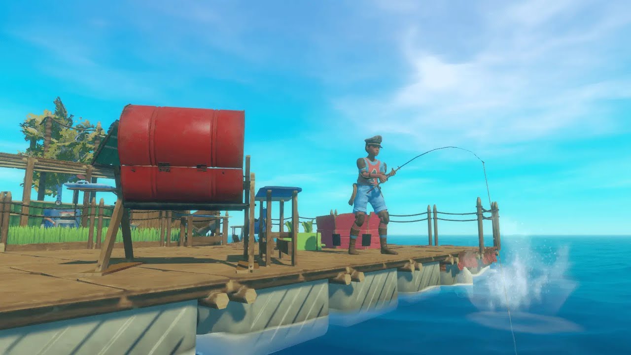 Berusaha untuk bertahan hidup ditengah laut - Raft