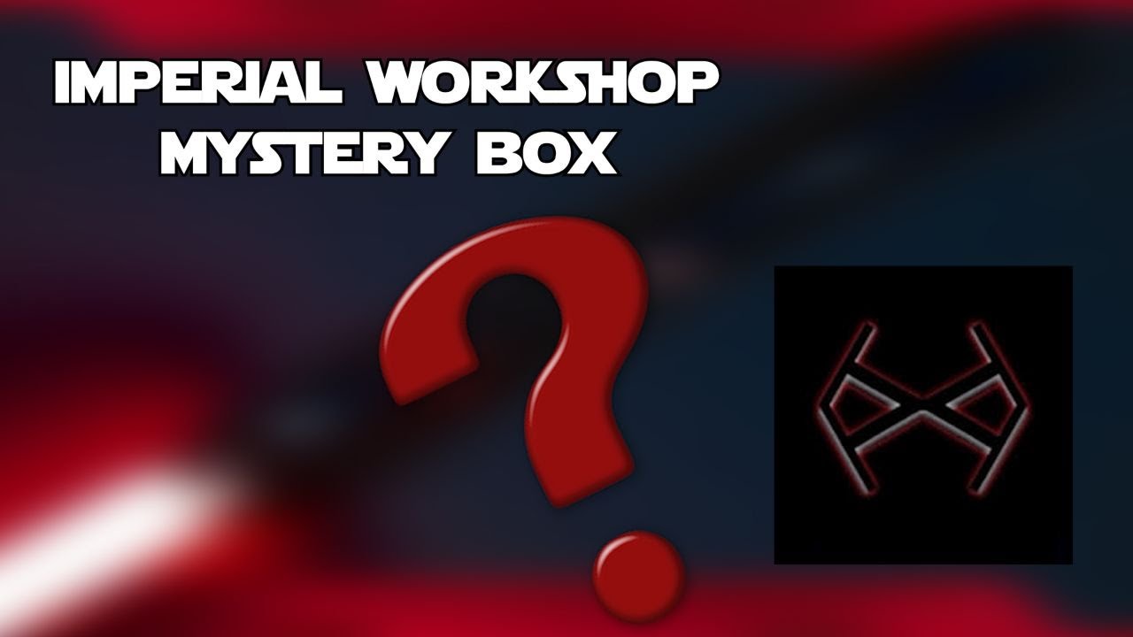 I WON THIS IN A LIGHTSABER MYSTERY BOX! | Imperial Workshop Mystery Box Unboxing and Review