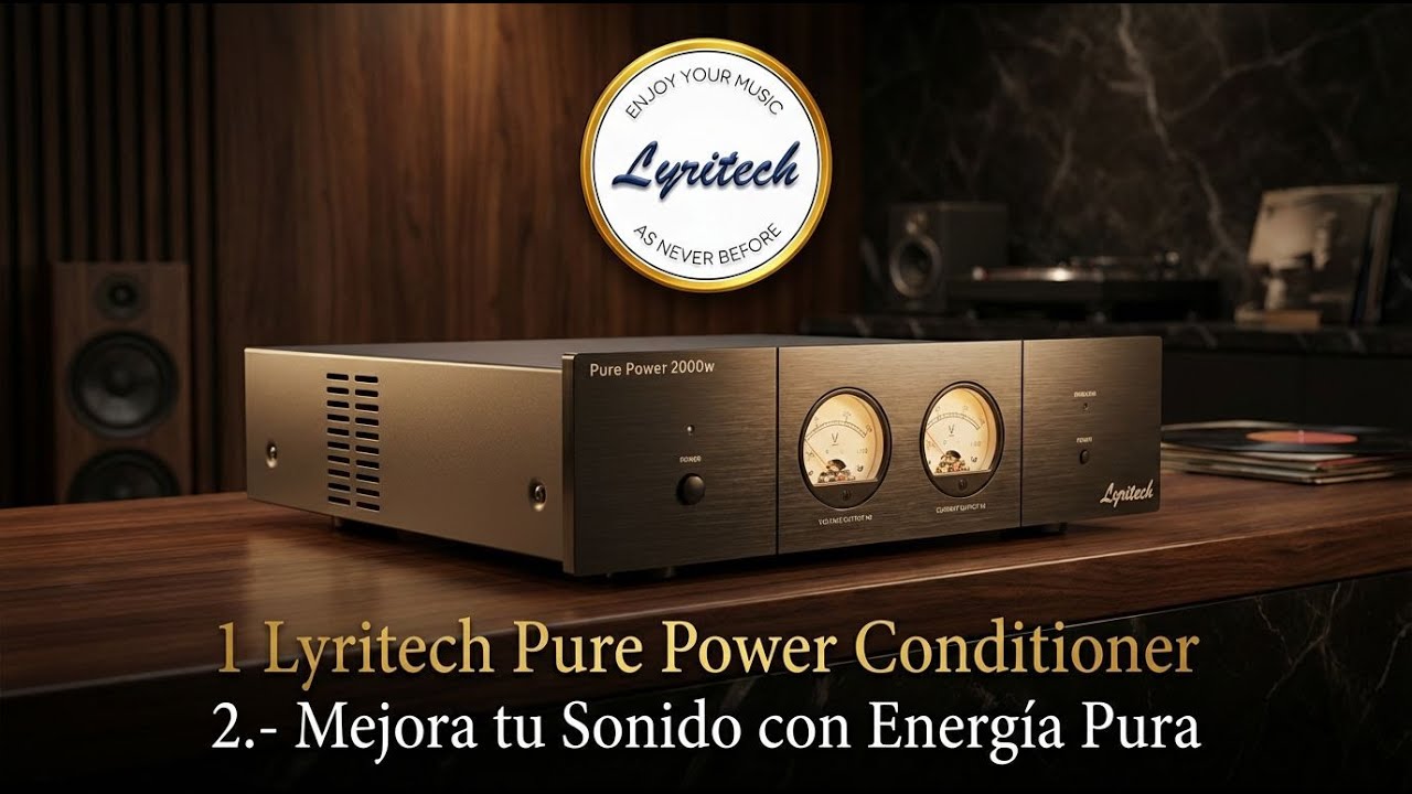 Lyritech Pure Power Conditioner: Mejora tu Sonido con Energía Pura