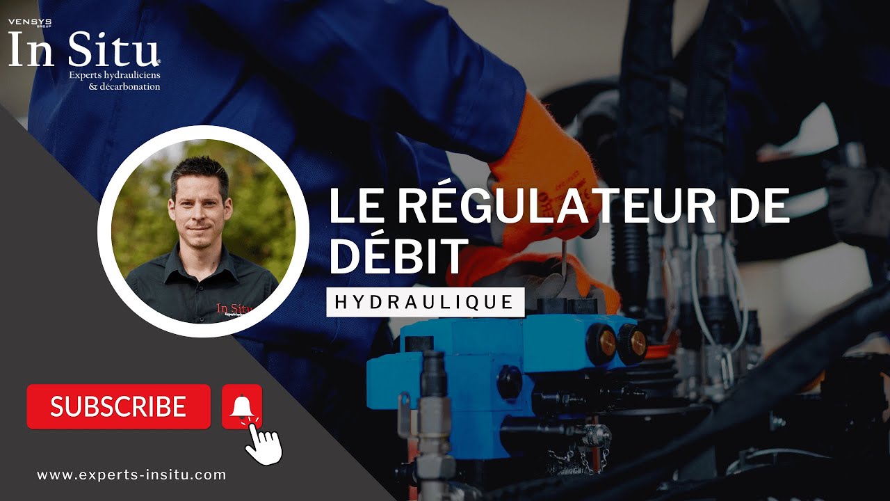 Le régulateur de débit - In Situ Experts Hydrauliciens