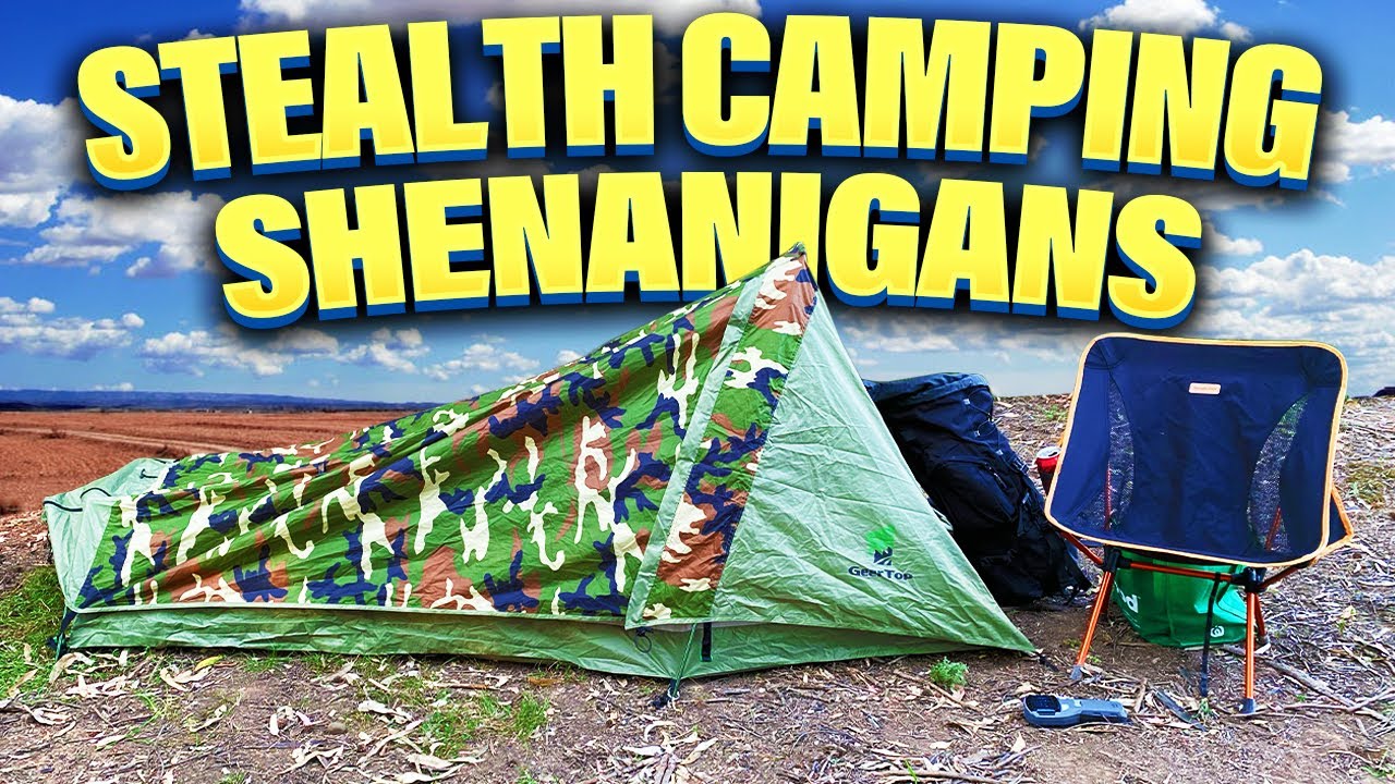 Stealth camping shenanigans!!!