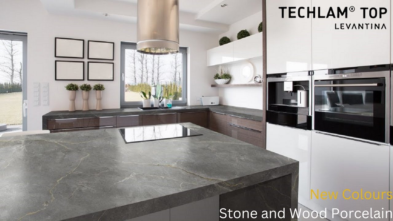 New Techlam Top Colours Stone and Wood Porcelain