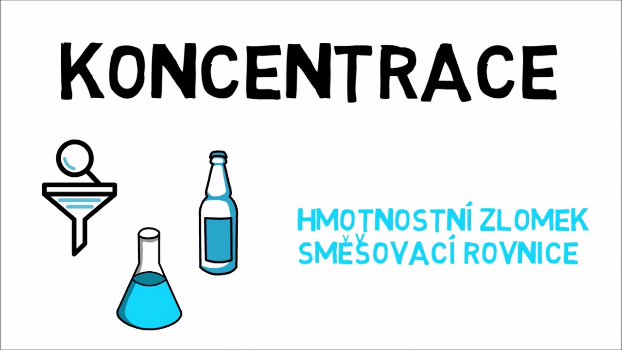 Jak vypočítat hmotnostní zlomek a kdy použít směčovací rovnici?