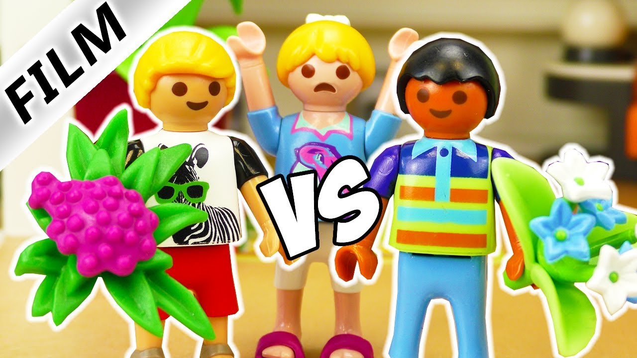 Playmobil Film deutsch | Dave vs Phillip Wer lädt HANNAH zum TRAUMDATE ein?Kinderserie Familie Vogel