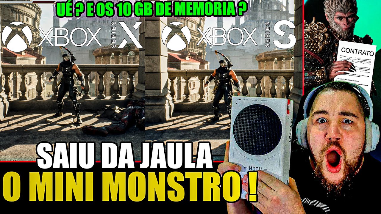 MEU DEUS ! XBOX SERIES S usou TODO O PODER e ASSUSTOU com NINJA GAIDEN 2 BLACK rodando LINDAMENTE