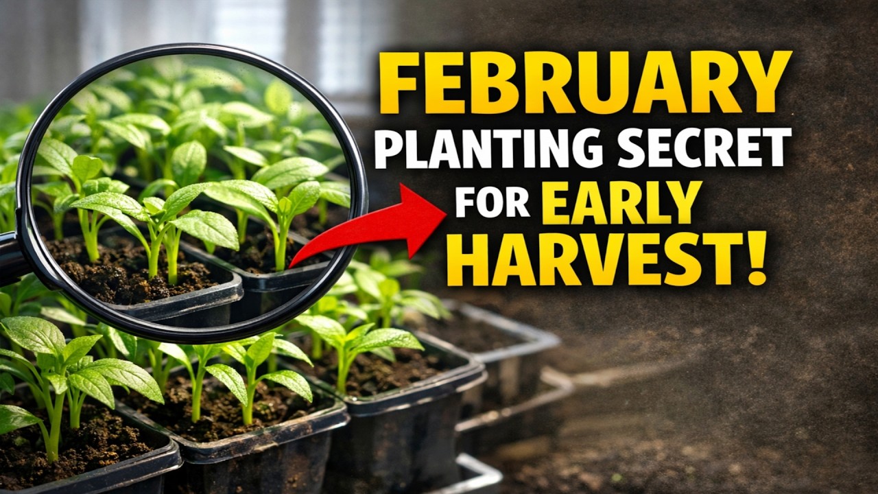 Early Harvest: What to Sow in February to Make Your Neighbors Jealous? The Secret for Lazy Gardener