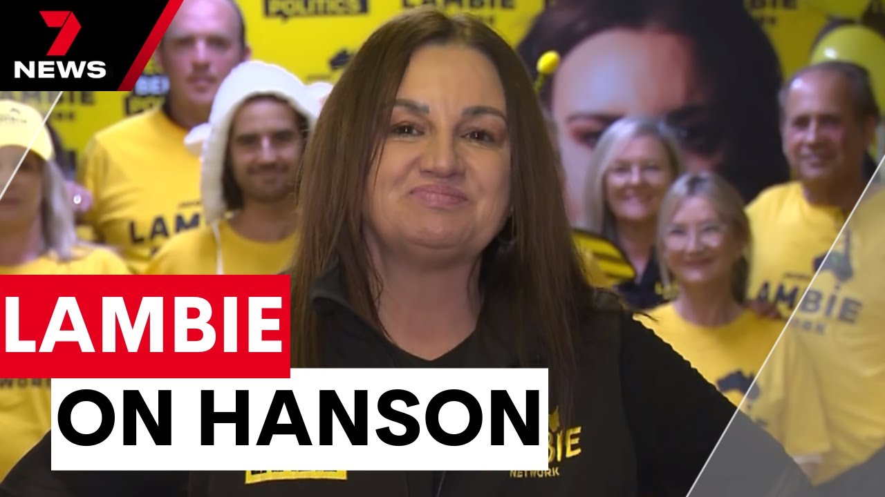 Jacquie Lambie on Pauline Hanson | 7NEWS