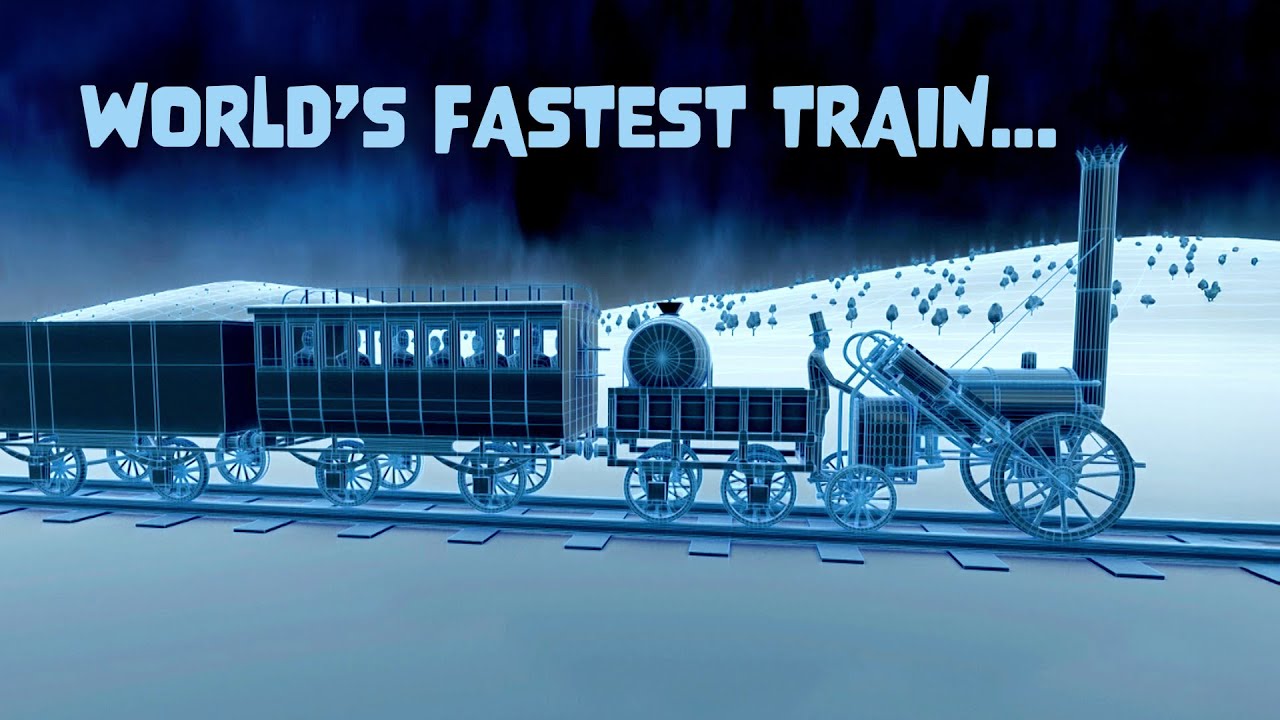World's Fastest Train – Fast Faster Fastest