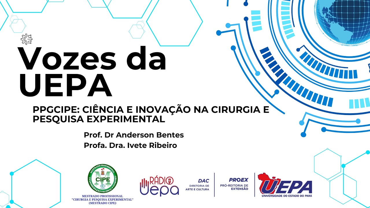 Vozes da UEPA: PPGCIPE, Com os professores Anderson Bentes e Ivete Riberio