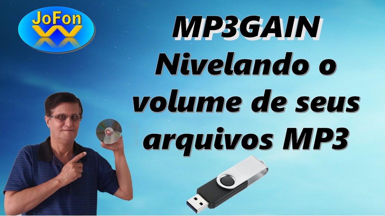 Nivelando o som de vários MP3 usando o programa MP3Gain
