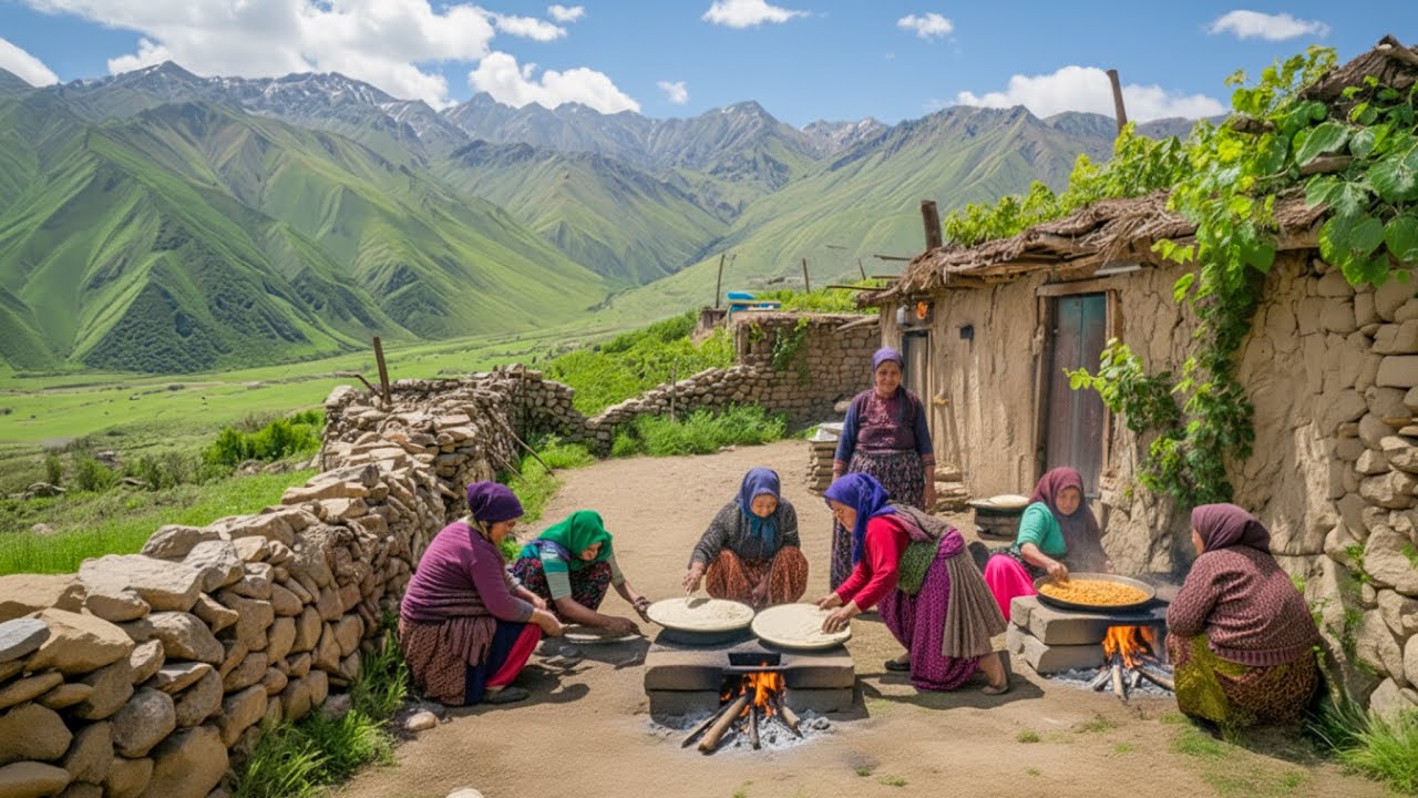 A Taste of Afghanistan| Love and Recipes in Rural Cave Homes| Emotional Food Journey